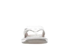 Clarks Breeze Sea White Thong Sandal -Fashion Shoe Store 26125508 3