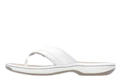 Clarks Breeze Sea White Thong Sandal -Fashion Shoe Store 26125508 4