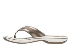 Clarks Breeze Sea Pewter Thong Sandal -Fashion Shoe Store 26125509 4