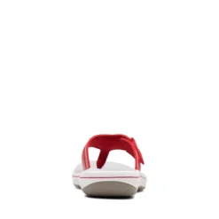 Clarks Breeze Sea Red Thong Sandal -Fashion Shoe Store 26125718 6