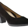 Ara Ophelia Black Suede Pump
