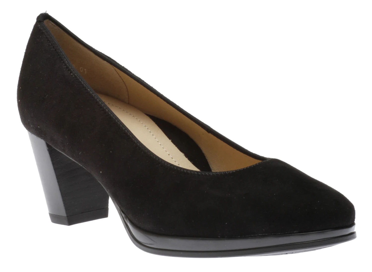 Ara Ophelia Black Suede Pump 1 Ara Ophelia Black Suede Pump