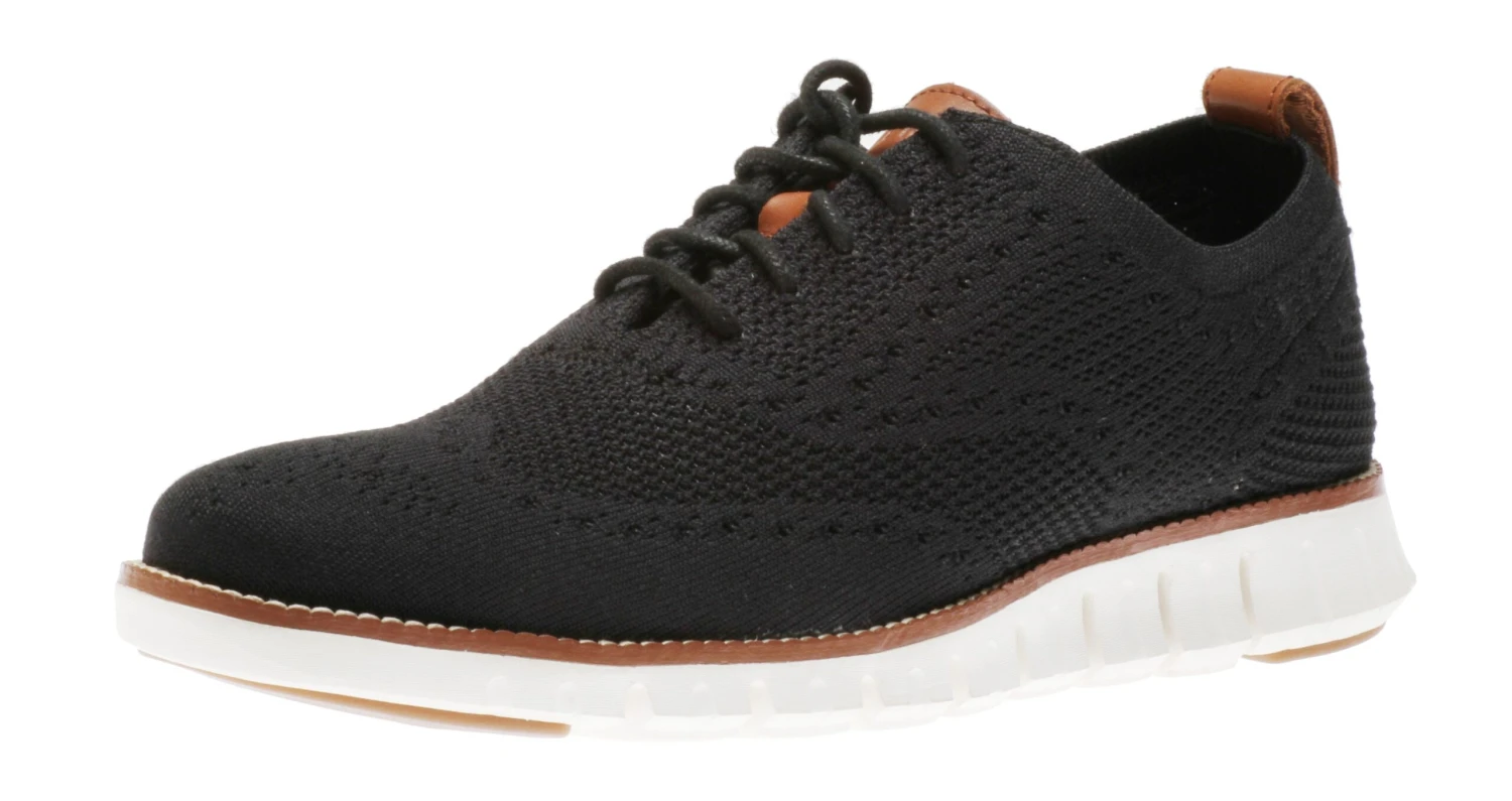 Cole Haan ZERØGRAND Wingtip Oxford Black Stitchlite