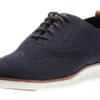 Cole Haan ZERØGRAND Wingtip Oxford Blue Stitchlite