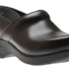 Dansko XP 2.0 Black Waterproof Leather Pull Up Clog