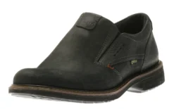 ECCO Turn Black Leather Gore-Tex Waterproof Slip-On Shoe