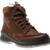 ECCO Men's Track 25 Bison Brown Leather Gore-Tex Boot