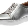 Rally Silver Leather Sneaker