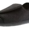 Doctor 2 Black Wool Slipper