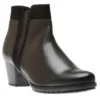 Gabor 36.601.57 Palma Black Leather Ankle Boot