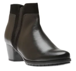 Gabor 36.601.57 Palma Black Leather Ankle Boot