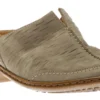 Ruffina Grigio Beige Nubuck Leather Clog