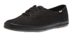 Keds Champion Black Lace-Up Canvas Sneaker -Fashion Shoe Store KEDCHAMPION01 scaled