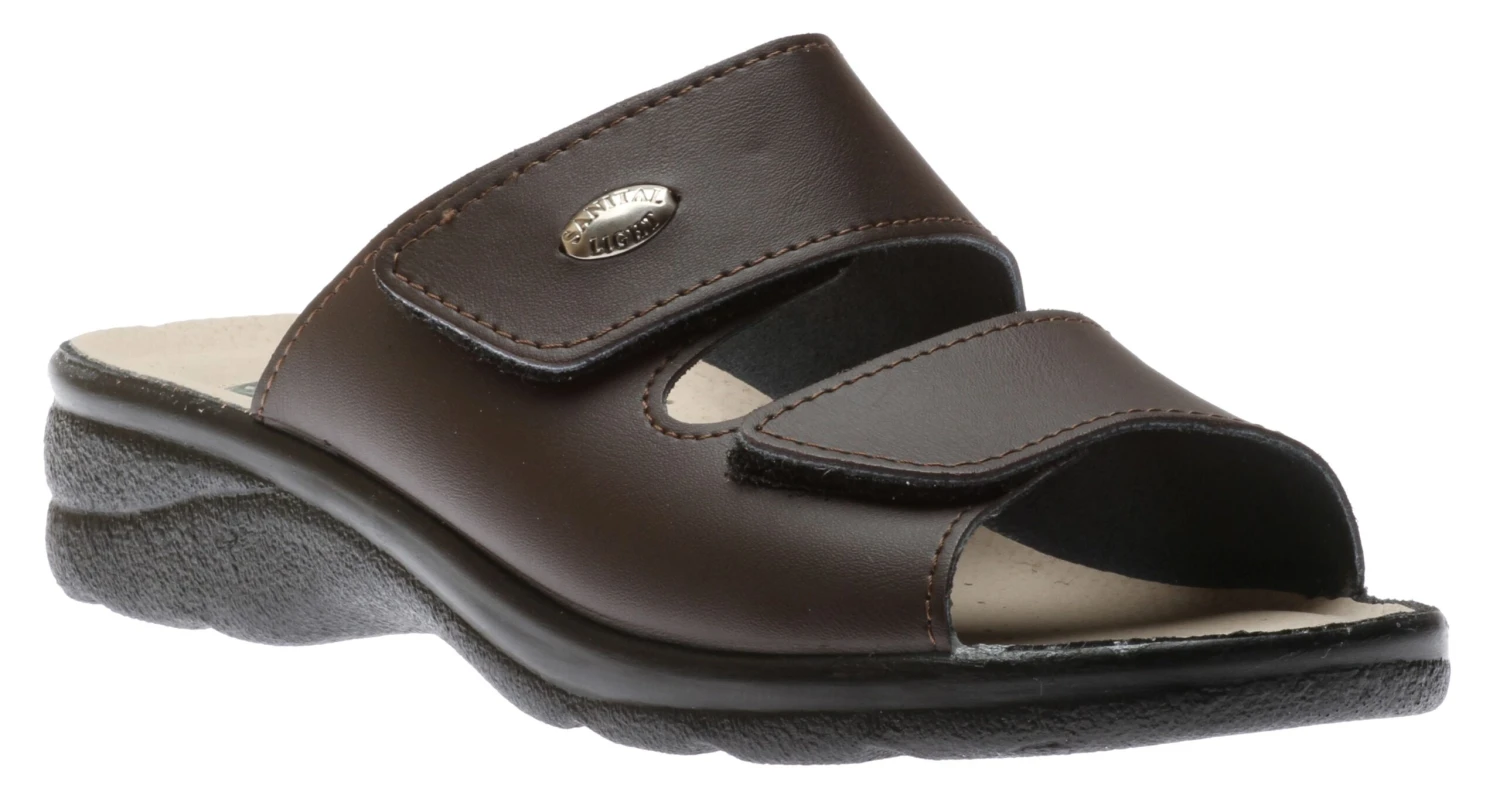 Mens Slide Brown Gel 1 Mens Slide Brown Gel