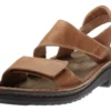 Enid Brown Leather Sandal