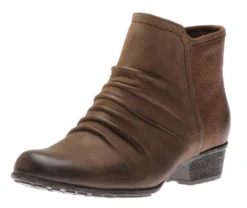 Rockport Gratasha Panel Stone Nubuck Leather Ankle Boot -Fashion Shoe Store ROCGRATASHAP27 1 scaled