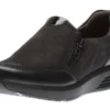 Rockport Trustride Black Side Zipper Slip-On Sneaker