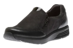 Rockport Trustride Black Side Zipper Slip-On Sneaker