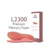 L2300 Women's Premium Memory Foam Orthotics - Insole For Extra Comfort