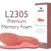 L2305 Women's Premium Memory Foam Orthotics With Metatarsal Support