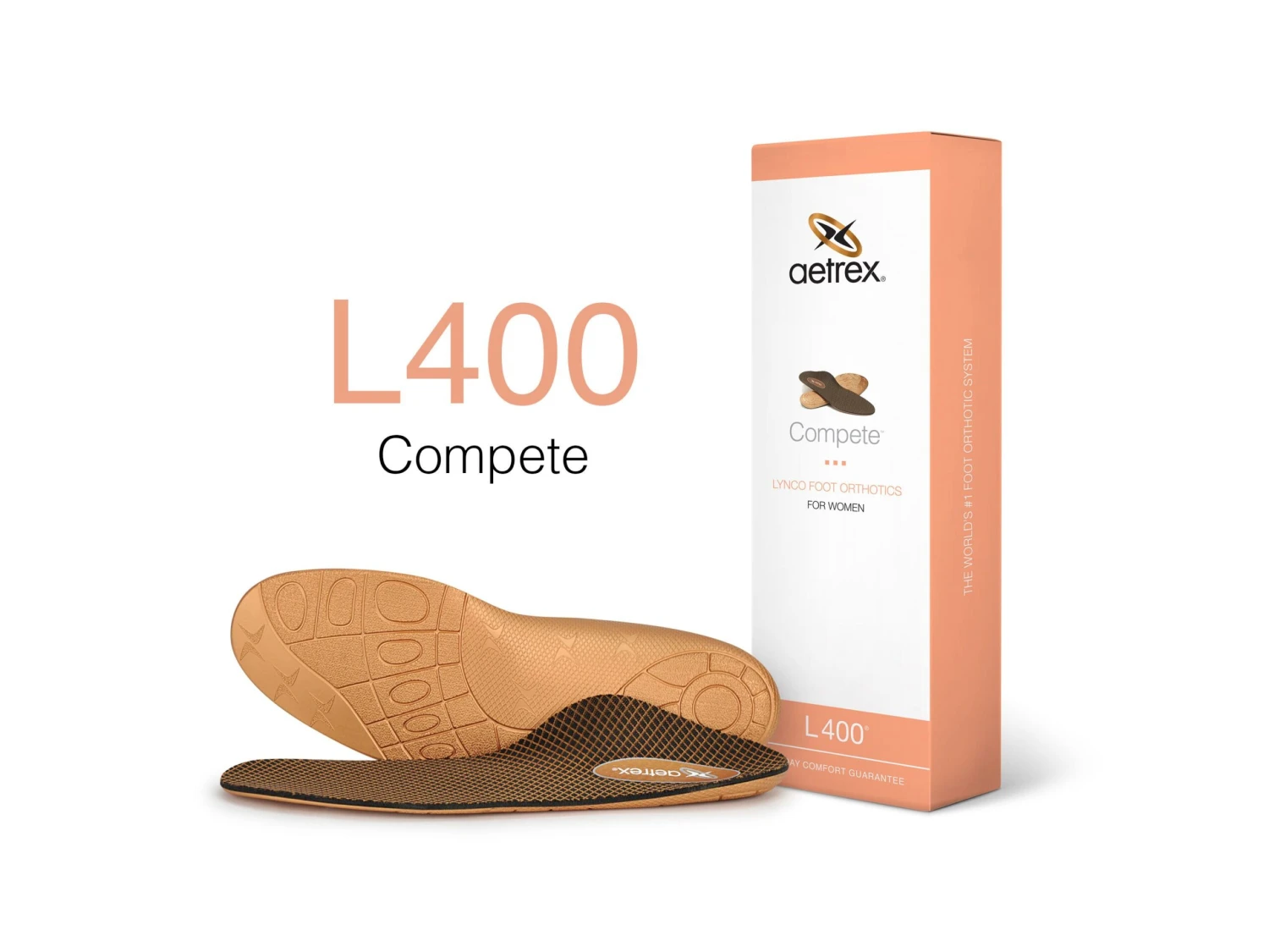 L400 Women's Compete Orthotics - Insoles For Active Lifestyles 1 L400 Women's Compete Orthotics - Insoles For Active Lifestyles