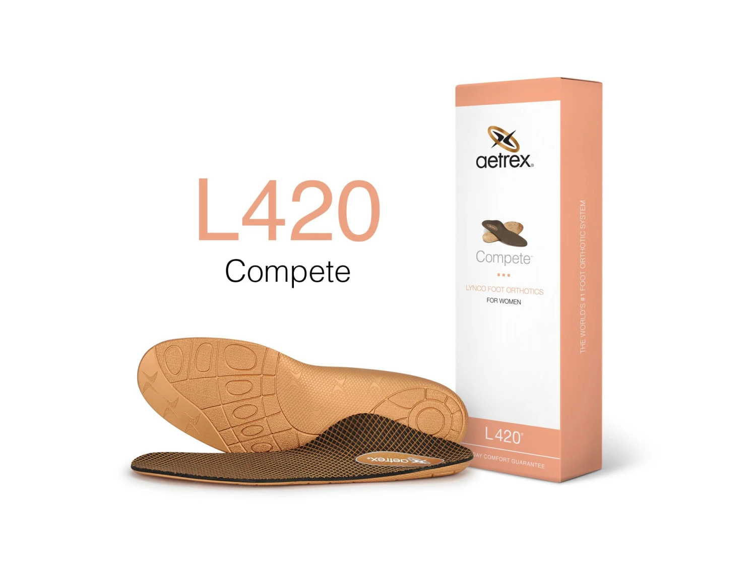 L420 Women's Compete Posted Orthotics 1 L420 Women's Compete Posted Orthotics