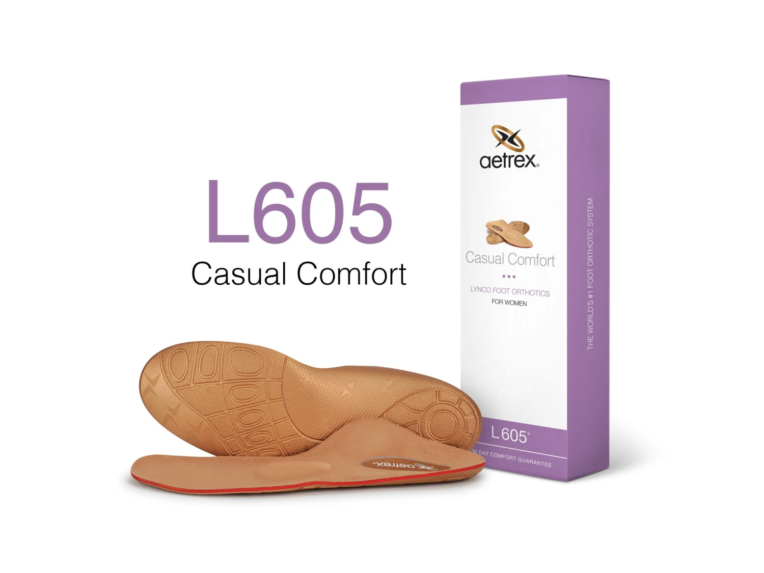 L605 Women's Casual Comfort Orthotics With Metatarsal Support 1 L605 Women's Casual Comfort Orthotics With Metatarsal Support