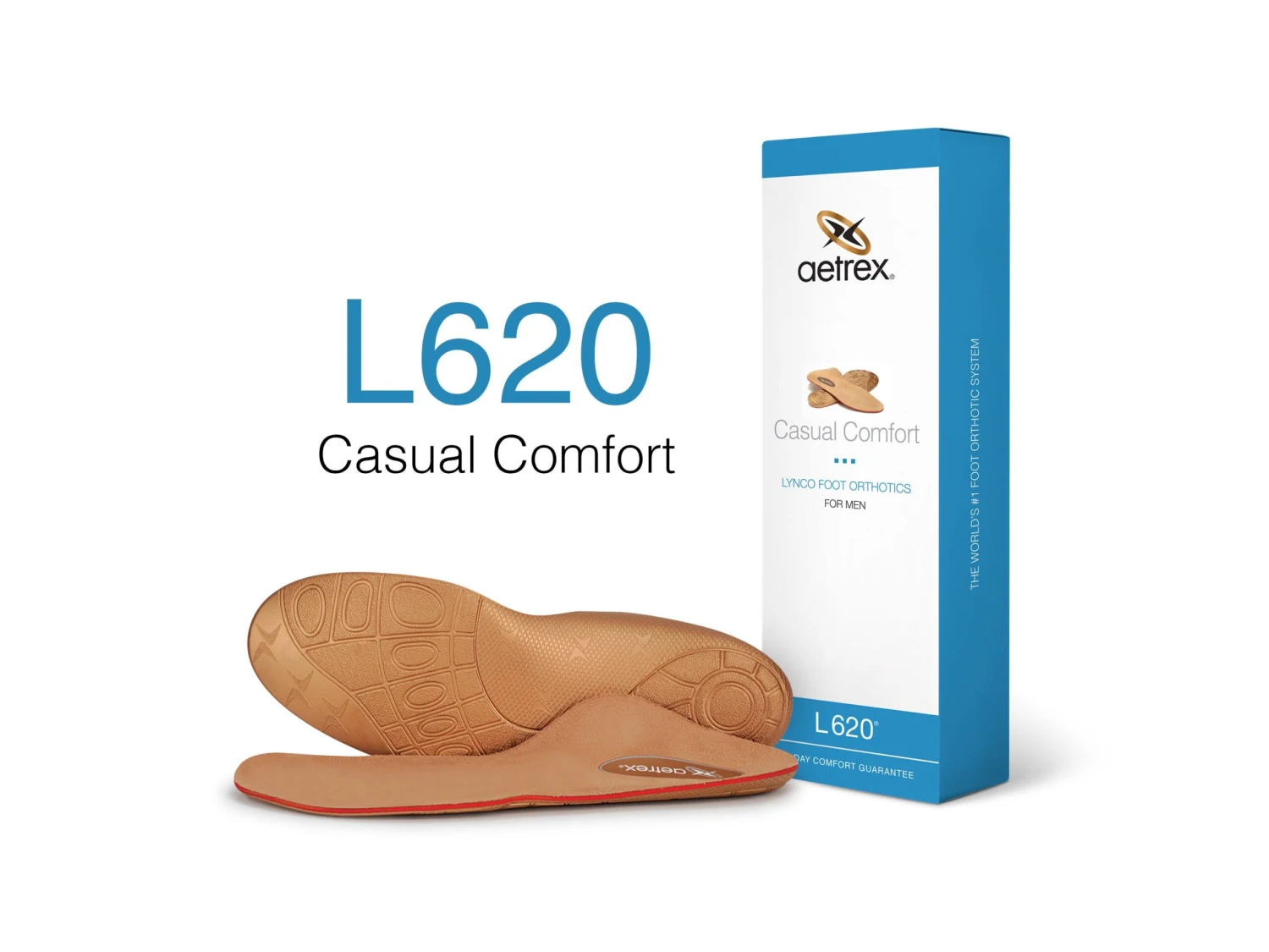 L620 Men's Casual Comfort Posted Orthotics 1 L620 Men's Casual Comfort Posted Orthotics