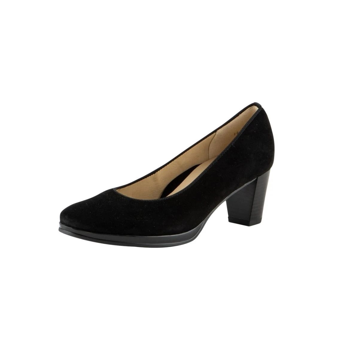 Ara Ophelia Black Suede Pump 2 Ara Ophelia Black Suede Pump - Image 2
