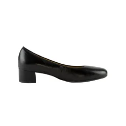 Ara Vivian Black Leather Pump -Fashion Shoe Store ara1660117c