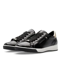 Ara Rei-Low Black Patent -Fashion Shoe Store ara3443201d