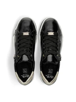 Ara Rei-Low Black Patent -Fashion Shoe Store ara3443201f