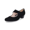 Ara Callico Black Suede
