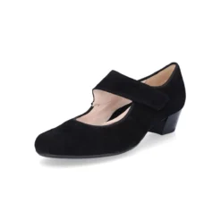 Ara Callico Black Suede