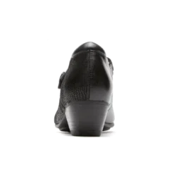 Portia Black Mary Jane Low Heel -Fashion Shoe Store arvportia01a