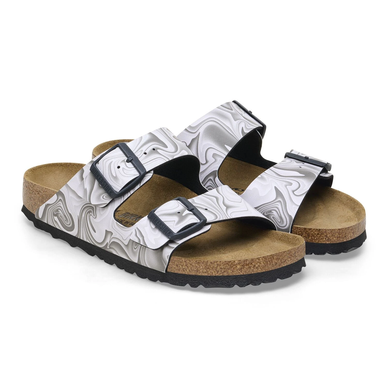 Birkenstock Arizona Marble Black 4 Birkenstock Arizona Marble Black - Image 4