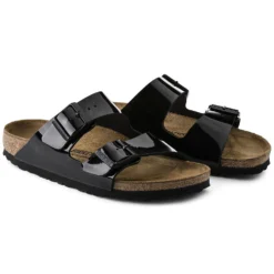 Birkenstock Arizona Black Patent -Fashion Shoe Store birarizona31c