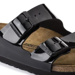 Birkenstock Arizona Black Patent -Fashion Shoe Store birarizona31e