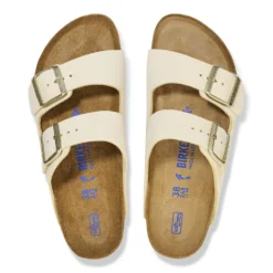 Birkenstock Arizona Soft Ecru -Fashion Shoe Store birarizonas08b