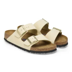 Birkenstock Arizona Soft Ecru -Fashion Shoe Store birarizonas08c
