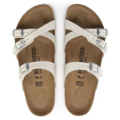 Birkenstock Franca White -Fashion Shoe Store birfranca09b