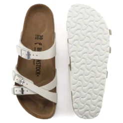Birkenstock Franca White -Fashion Shoe Store birfranca09g