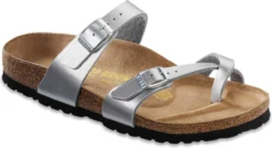 Birkenstock Children's Mayari -Fashion Shoe Store birkenstock childrens mayari silver birko flor 1014178 36458.1644286995
