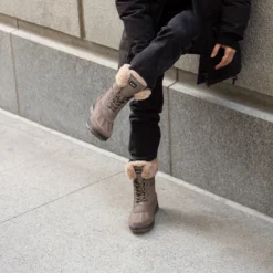 Iseloa Taupe -Fashion Shoe Store bloiseloa07e