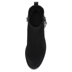 Loulou Black Suede -Fashion Shoe Store bloloulou21d