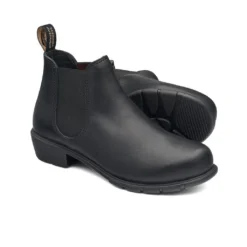 Blundstone 2068 - Women's Series Low Heel Black Leather Boot -Fashion Shoe Store blu206801b