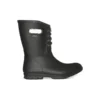 BOGS Amanda Plush Lace-Up Black Women's Insulated Rain Boot
