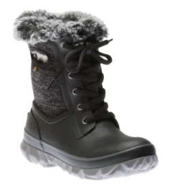 BOGS Arcata Knit Black Winter Boot 7 BOGS Arcata Knit Black Winter Boot -Fashion Shoe Store bogarcatak01