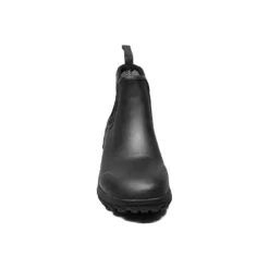 BOGS Sauvie Black Slip-On Waterproof Chelsea Boot -Fashion Shoe Store bogsauviesob01d