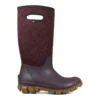 BOGS Whiteout Fleck Grape Women's Insulated Boot